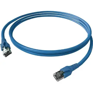Сетевой кабель EASYLAN Cat6a S/FTP (S-STP) синий 7,5 м RJ-45—RJ-45, 10 Гбит/с, позолоченные контакты