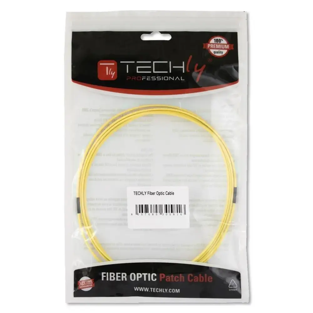 Fibre optic cable TECHLY InfiniBand 2 m OS2 SC–SC Photo 2