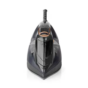 Sausais gludeklis Nedis IRON1000 — keramikas soleplate, 2200 W, vads 1.9 m, Type F kontaktdakša