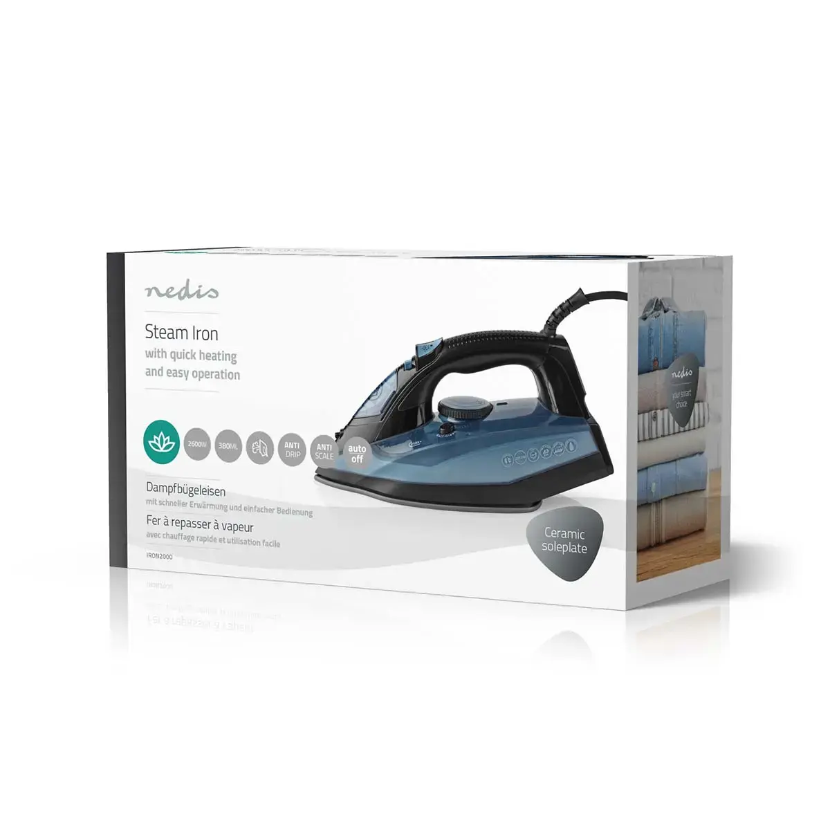 Dry iron Nedis IRON2000 Photo 11