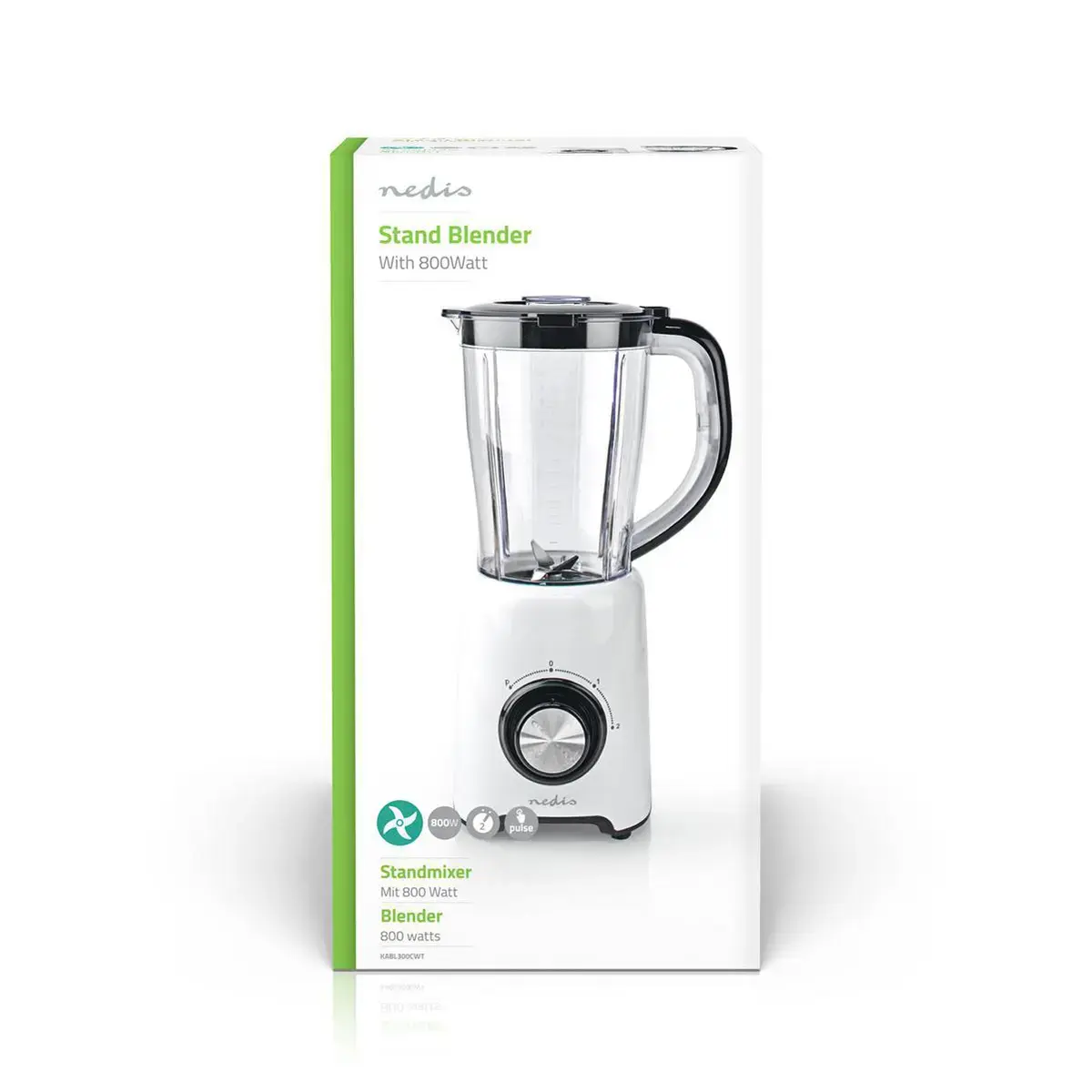 Nedis KABL300CWT galda blenderis 800 W 1,5 L Photo 7