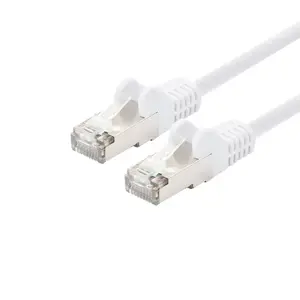 Networking cable LOGON TCR55SS003W Cat5e SF/UTP (S-FTP) White 0.3 m RJ-45–RJ-45