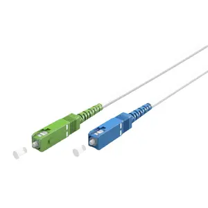 Волоконный кабель GOOBAY InfiniBand 59623 — 15 м, OS2, SC–SC, сердечник 9 мкм, FTTH, белый