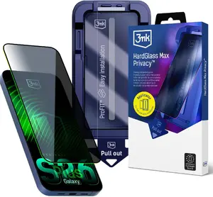 Защитное закалённое стекло с приватностью 3MK HardGlass Max для Samsung Galaxy S26+