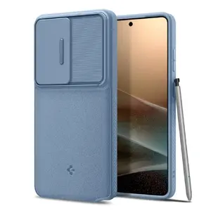 Чехол Spigen Optik Armor для Samsung Galaxy S26 Ultra, светло-голубой, PC+TPU, для 6,9" экрана