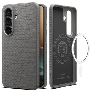 Spigen Liquid Air (MagFit) cover for Samsung Galaxy S26+ — TPU, for 6.7" screen, Dark Green