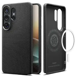 Protective TPU Cover Spigen Liquid Air (MagFit) for Samsung Galaxy S26 Ultra, 6.9" / 17.5 cm, Matte Black