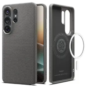 Protective Cover Spigen Liquid Air (MagFit) for Samsung Galaxy S26 Ultra, TPU, 6.9" Marble Gray
