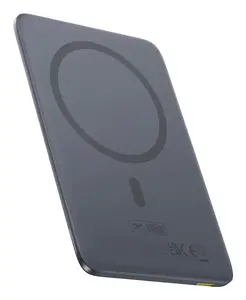 Пауэрбанк Baseus PicoGo Ultra-Slim 5000 mAh, беспроводная зарядка, USB-C, 20 Вт, титан