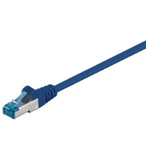 Сетевой кабель GOOBAY 93698 — 10 м Cat6a S/FTP (S‑STP) с разъёмами RJ-45 и золотым покрытием контактов