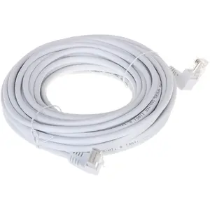 Patchcord RJ45/10-KK/W 10 m — No name — RJ45 Ethernet patch cable, 10 meters, white