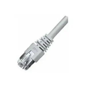 Networking cable LOGON Cat6 SSTP/PIMF 5 m with RJ-45 connectors, Ivory