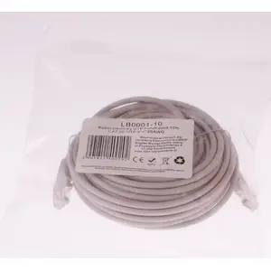 Ethernet Patch Cable LIBOX UTP CAT.5E 10 m, 4x2x26 AWG