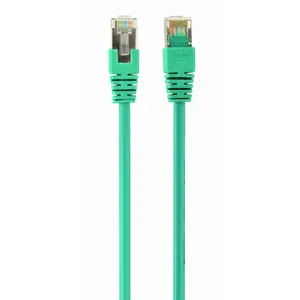 Сетевой кабель GEMBIRD PP22-2M/G Cat5e F/UTP (FTP) 2 м RJ-45 с золотым покрытием зелёный