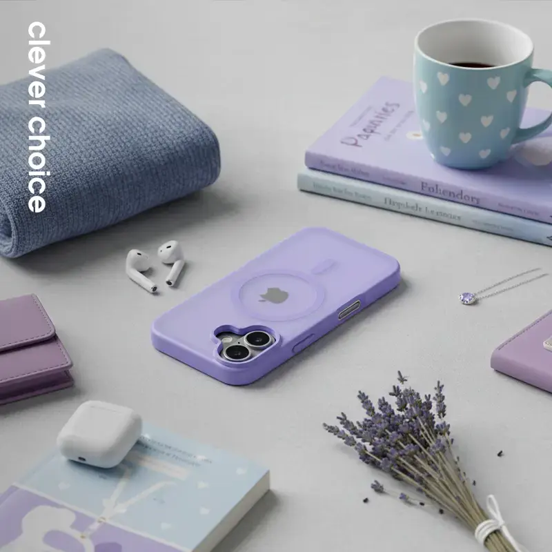 Crong Hybrid Matte Magnetic MagSafe для iPhone 17 Photo 3
