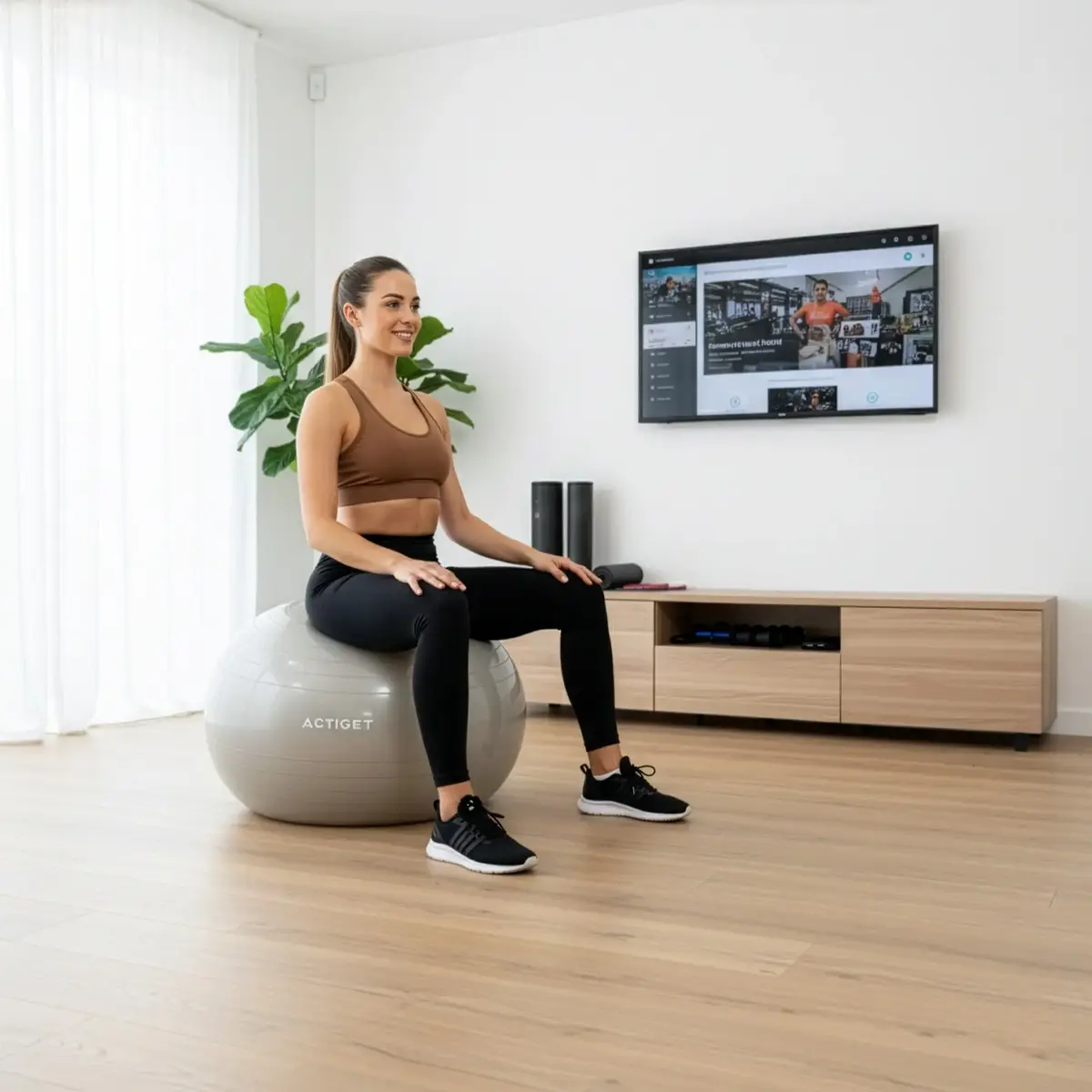Exercise ball Springos ACT0145 65 cm Photo 4