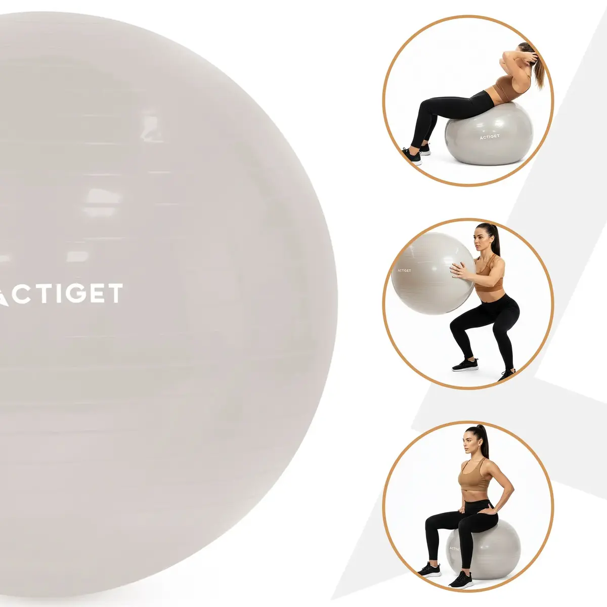Exercise ball Springos ACT0145 65 cm Photo 7