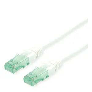 Патч‑кабель XXX_Assmann (Digitus) ROLINE 21.45.3166 Cat6a U/UTP, 7 м, белый, RJ‑45 с золотым покрытием