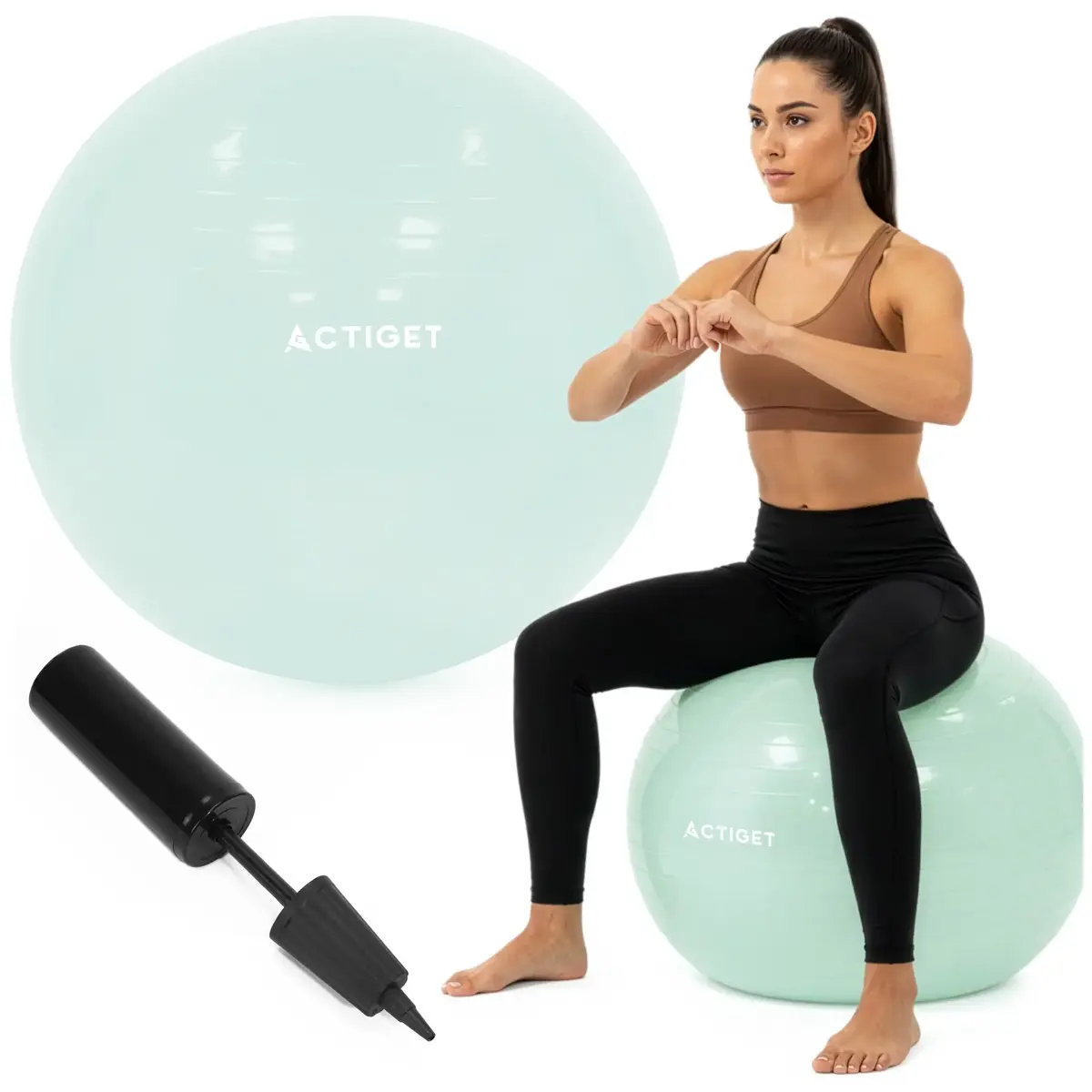 Exercise Ball 65 cm Springos ACT0144 Photo 2