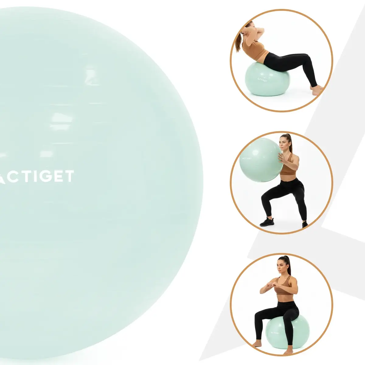 Exercise Ball 65 cm Springos ACT0144 Photo 6