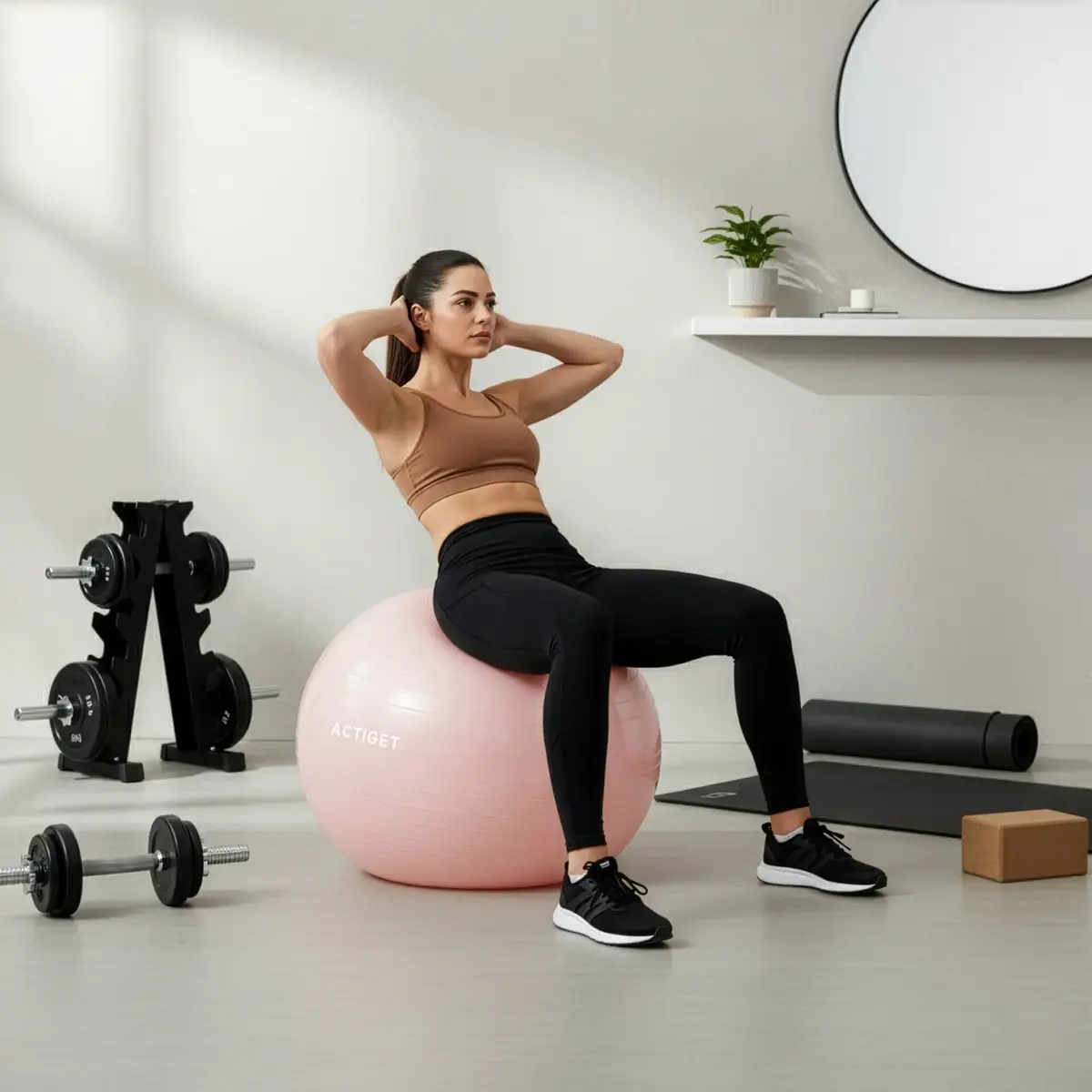 Springos exercise ball 65 cm ACT0143 Photo 3