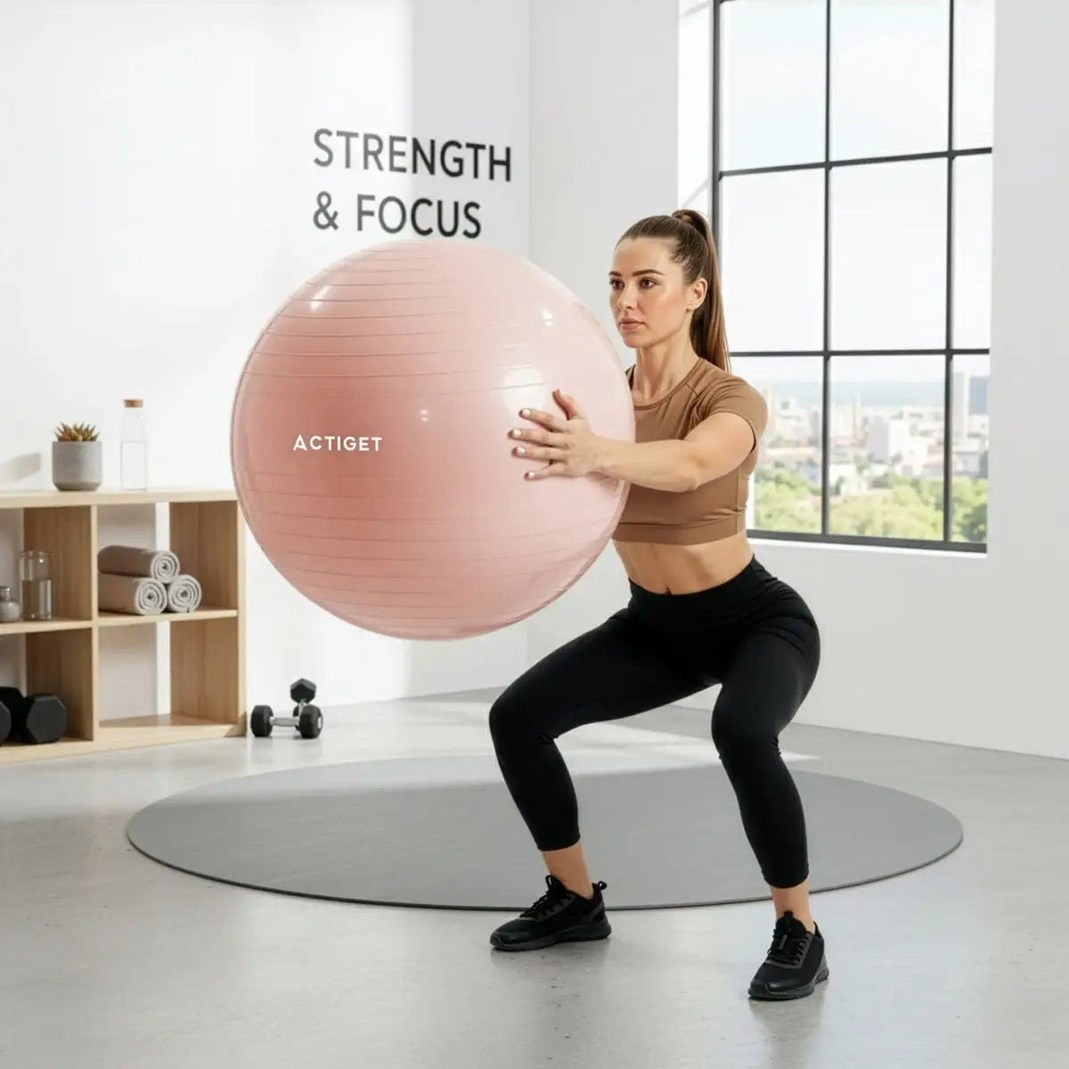 Springos exercise ball 65 cm ACT0143 Photo 4