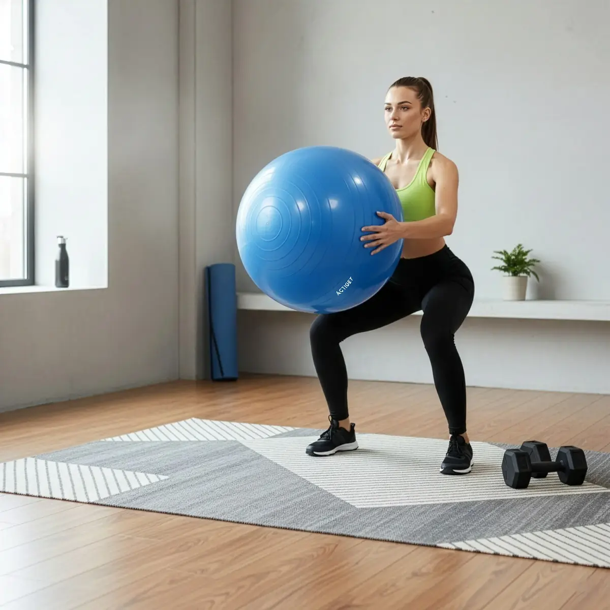 Exercise ball Springos ACT0142 55 cm Photo 4