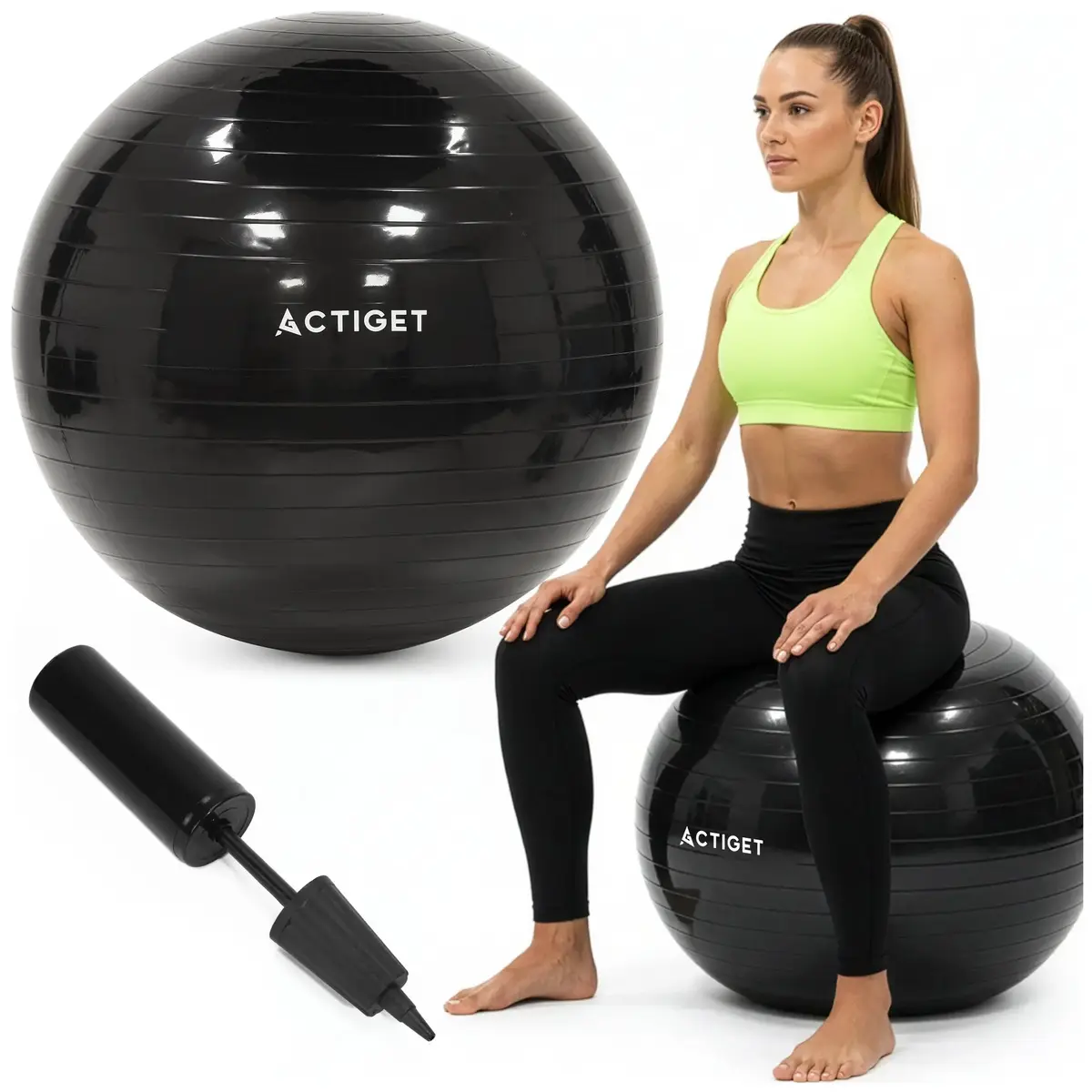 Gym ball Springos ACT0146 75 cm Photo 2