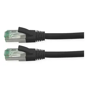 Ethernet patch cable XXX_Assmann (Digitus) 21.45.3275 Cat6a S/FTP RJ45 0.3 m Black (recycled material)