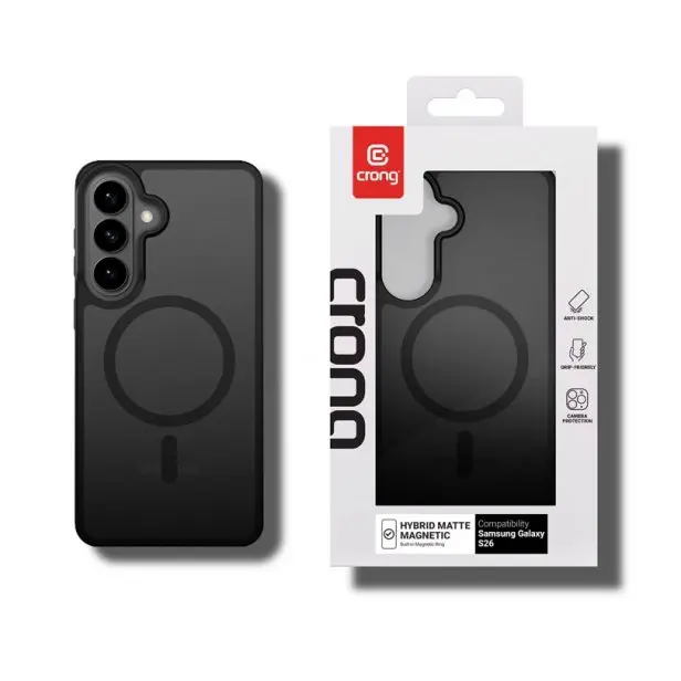 Crong Hybrid Matte Magnetic vāciņš Samsung Galaxy S26 Photo 6