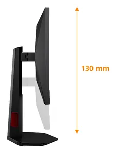 AOC 24G4ZR/02 Datorspēļu monitors 23.8 collas Full HD Fast IPS 1920 x 1080 pikseļi melns sarkans