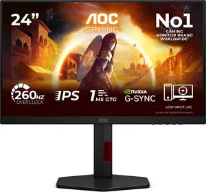 Компьютерный монитор AOC G4 24G4ZR/02 60.5 см 23.8 дюймов Full HD 1920 x 1080 пикселей Fast IPS 1 мс Черный Красный