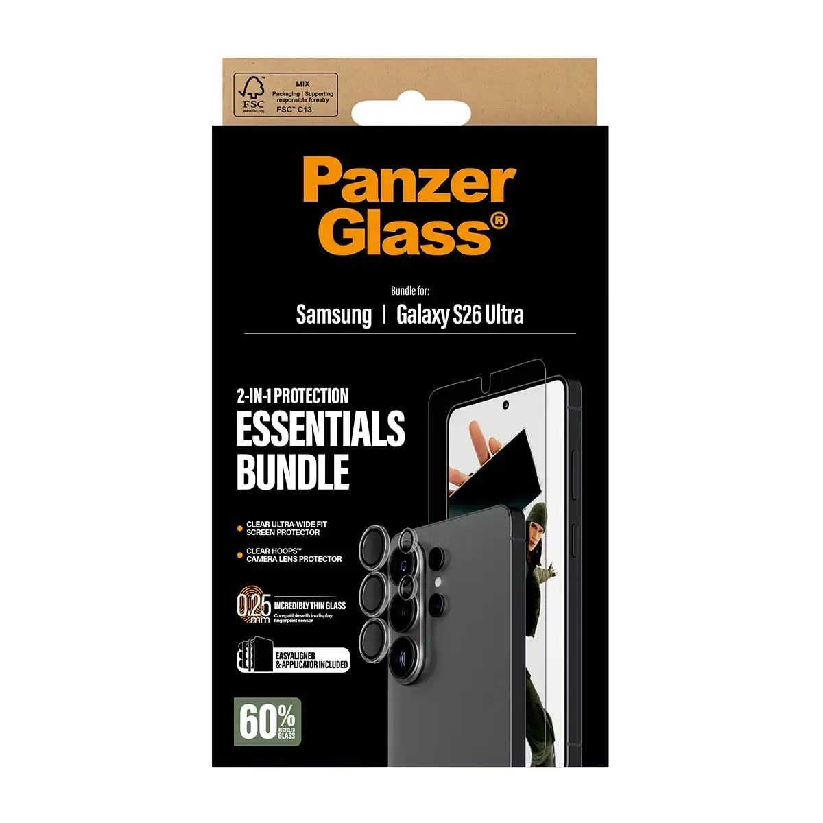 PanzerGlass Hoops 2-in-1 for Samsung Galaxy S26 Ultra Photo 3