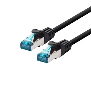 Tīkla kabelis LOGON TCR55SS003BL Cat5e F/UTP (FTP) RJ-45–RJ-45 0.3 m Melns