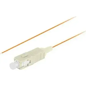 Fiber optic pigtail LANBERG SC/UPC MM OM2 50/125 2 m orange