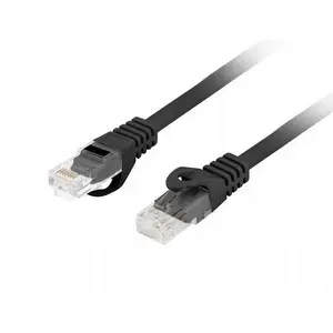 LANBERG patchcord UTP Cat6 15 m LSZH copper (CU) — black
