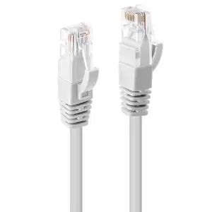 Tīkla kabelis C2G Cat6 U/UTP 15 m, RJ-45 uz RJ-45, balts