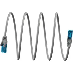 Патч‑кабель GOOBAY Cat 6a U/UTP, 20 м, серый