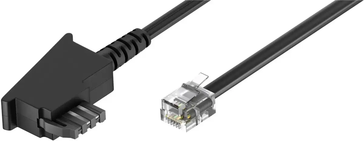 GOOBAY TAE-F uz RJ11 telefona kabelis 6 m Photo 3