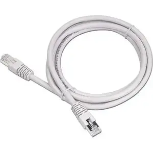 Patchcord cable GEMBIRD Z10925 F/UTP Cat5E, grey, 1 m