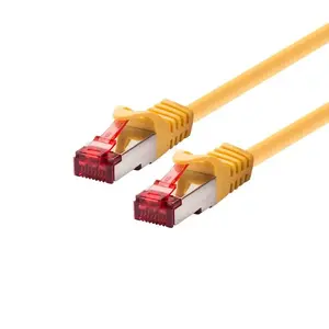 Leoni tīkla kabelis Cat6 S/FTP (S-STP) dzeltena 7 m — LOGON PROFESSIONAL TCR66SS070Y