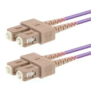 Fiber patch cable LOGON 50/125 SC/SC 15 m OM4