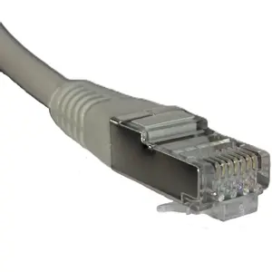 Patchcord RJ45 NETRACK Category 6 FTP (F/UTP) 10 m, gray