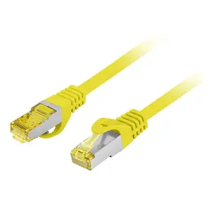 LANBERG networking cable Cat6a S/FTP (S-STP) Yellow 1.5 m RJ-45 to RJ-45