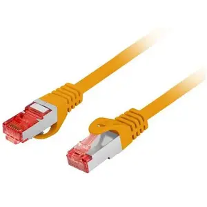 LANBERG patchcord Cat6 S/FTP LSZH copper 20 m orange Fluke Passed
