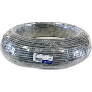 Кабель Ethernet SOLARIX DATACOM FTP Cat5e PVC, 100 м, серый