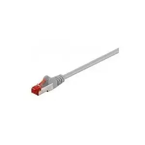 Сетевой кабель GOOBAY Cat6 S/FTP 15 м — RJ‑45–RJ‑45, серый, S‑FTP (S‑STP)