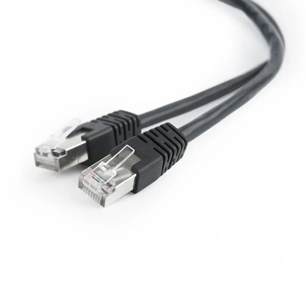 GEMBIRD Cat5e PP22-0.5M/BK tīkla kabelis Photo 3