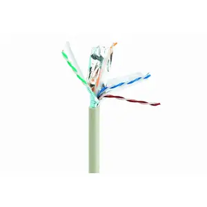 Сетевой кабель GEMBIRD Cat6 F/UTP (FTP) 305 м, серый