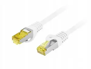 Patchcord LANBERG Category 6A S/FTP LSZH Copper 5 m White — Fluke Passed